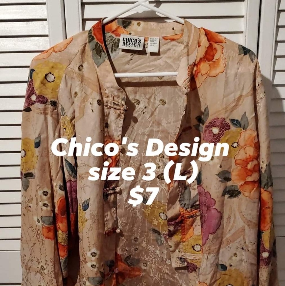 Chico's Design button down shirt